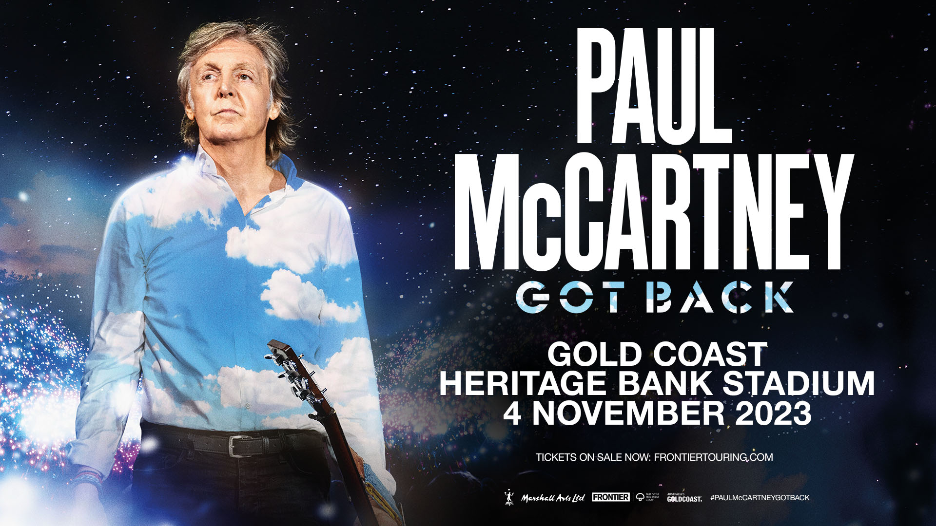 The Gold Coast gets ready to welcome music icon Paul McCartney